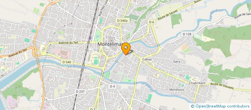 localisation de l'entreprise MONSIEUR LAID AIDEL à MONTELIMAR