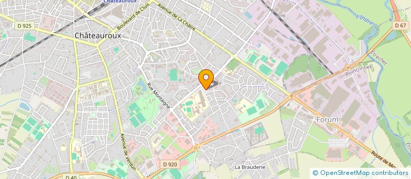 localisation de l'entreprise MONSIEUR LAID AKEB DAOUD à CHATEAUROUX