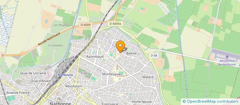 localisation de l'entreprise MONSIEUR LAID ALI à NARBONNE