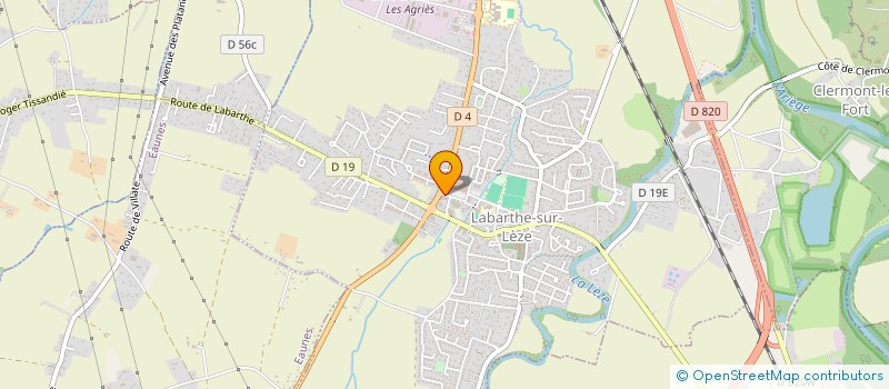 localisation de l'entreprise MONSIEUR LAID AMRI à LABARTHE-SUR-LEZE