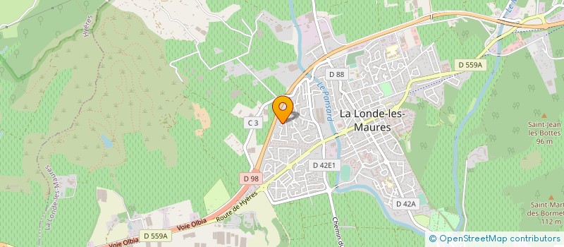 localisation de l'entreprise MONSIEUR LAID AOUAM  LA LONDE-LES-MAURES