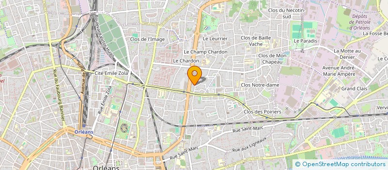 localisation de l'entreprise MONSIEUR LAID BELKACEM-FILALI  ORLEANS