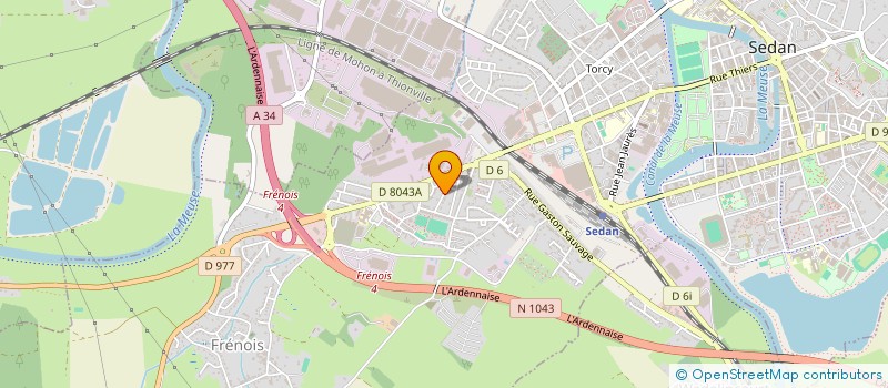 localisation de l'entreprise MONSIEUR LAID CHILLA  SEDAN