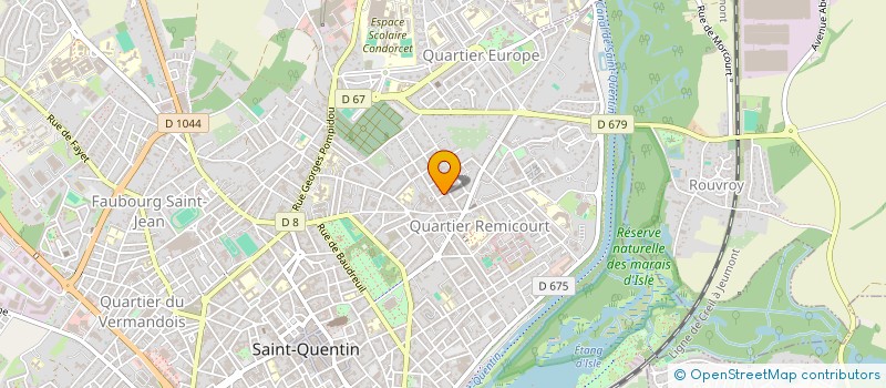 localisation de l'entreprise MONSIEUR LAID CHOUIDER à SAINT-QUENTIN