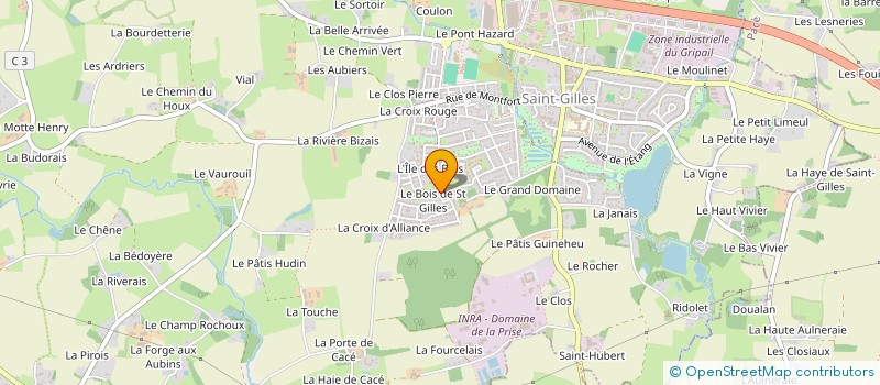 localisation de l'entreprise MONSIEUR LAID CHOUKRI  SAINT-GILLES