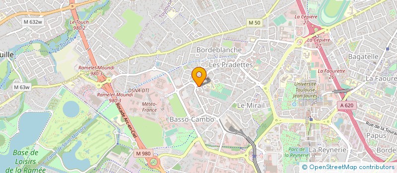 localisation de l'entreprise MONSIEUR LAID DRIA à TOULOUSE