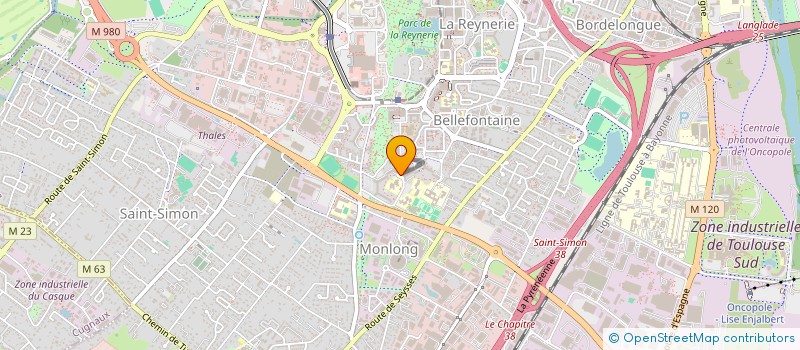 localisation de l'entreprise MONSIEUR LAID HACHIM à TOULOUSE