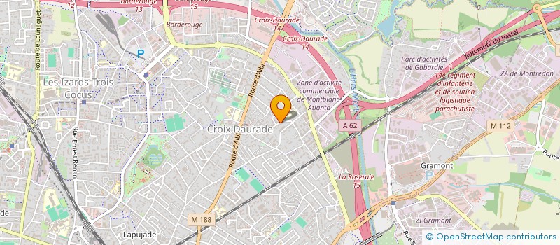 localisation de l'entreprise MONSIEUR LAID HADDOUCHE à TOULOUSE