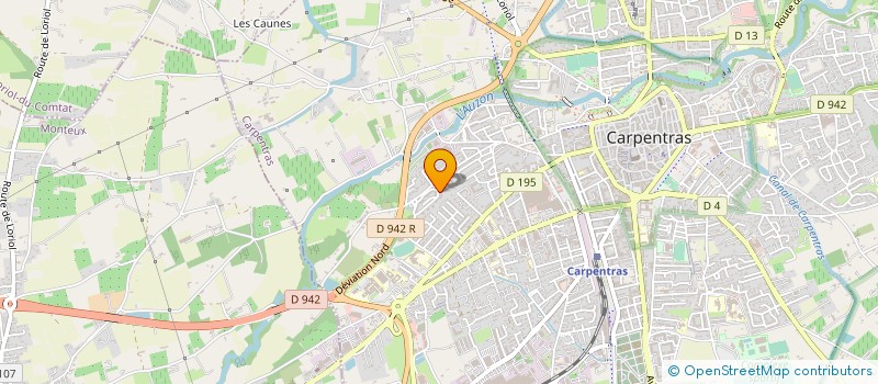 localisation de l'entreprise MONSIEUR LAID HAMADACHE à CARPENTRAS