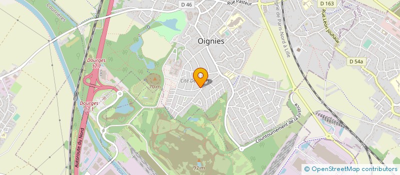 localisation de l'entreprise MONSIEUR LAID HELITIME  COURRIERES