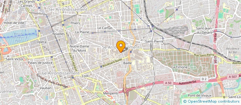 localisation de l'entreprise MONSIEUR LAID KALKOUL à MARSEILLE 5EME