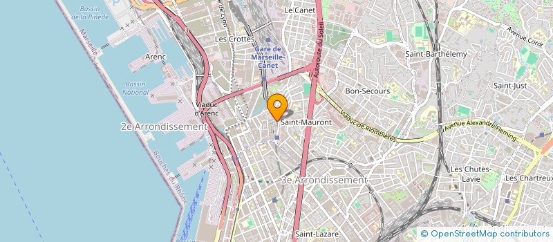 localisation de l'entreprise MONSIEUR LAID KARA à MARSEILLE