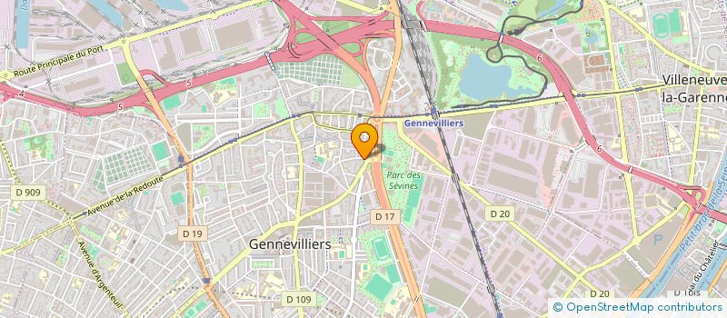 localisation de l'entreprise MONSIEUR LAID KASSA à GENNEVILLIERS