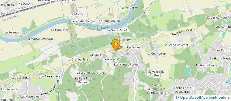 localisation de l'entreprise MONSIEUR LAID KHENFAR  BALLAN-MIRE