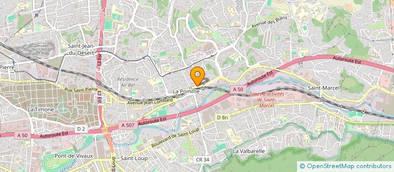 localisation de l'entreprise MONSIEUR LAID KHOULALENE  MARSEILLE
