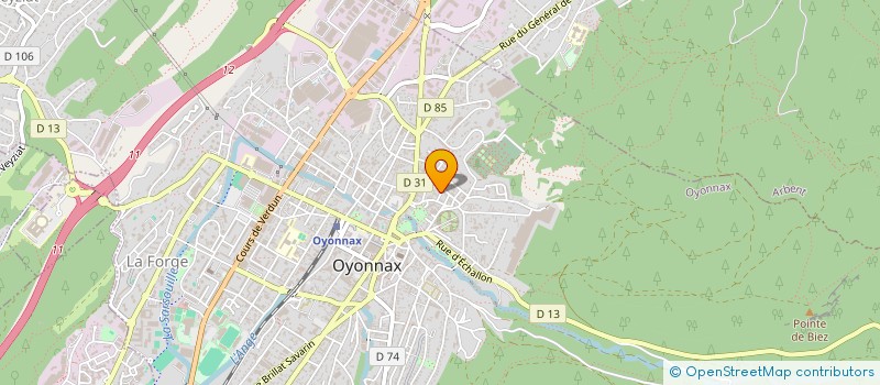 localisation de l'entreprise MONSIEUR LAID LAKHDAR AZZOUZ à OYONNAX