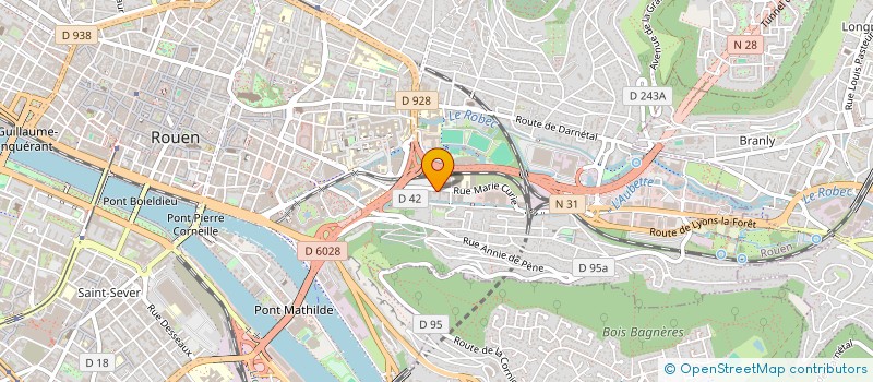 localisation de l'entreprise MONSIEUR LAID MEBARKI  ROUEN