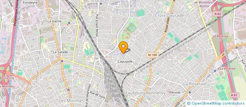 localisation de l'entreprise MONSIEUR LAID MESSAOUDENE  TOULOUSE