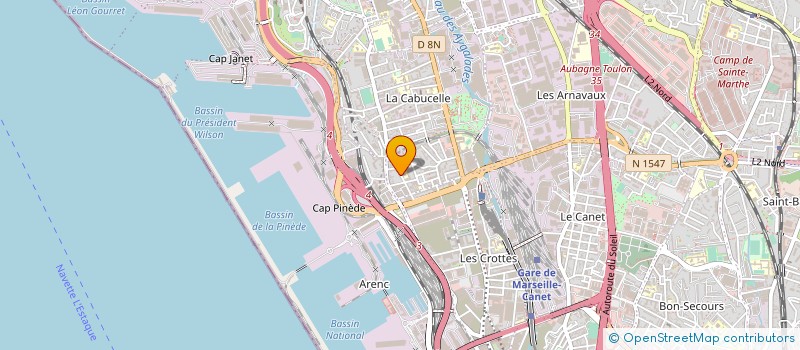 localisation de l'entreprise MONSIEUR LAID NOUIOUI à MARSEILLE