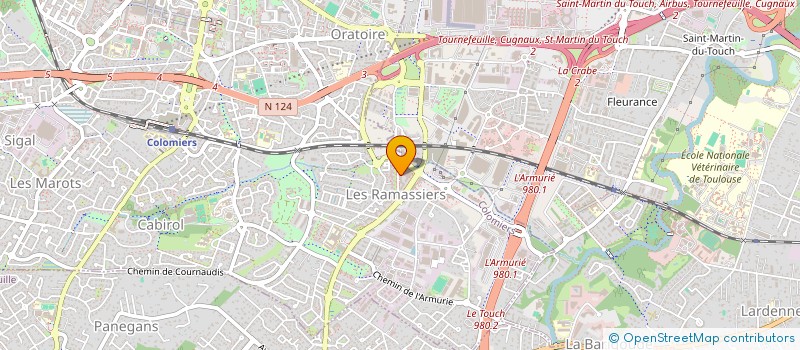 localisation de l'entreprise MONSIEUR LAID RAHALI à COLOMIERS