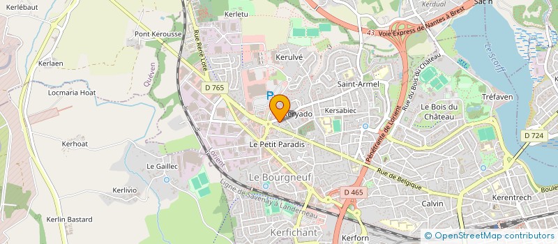 localisation de l'entreprise MONSIEUR LAID TOUIL à LORIENT