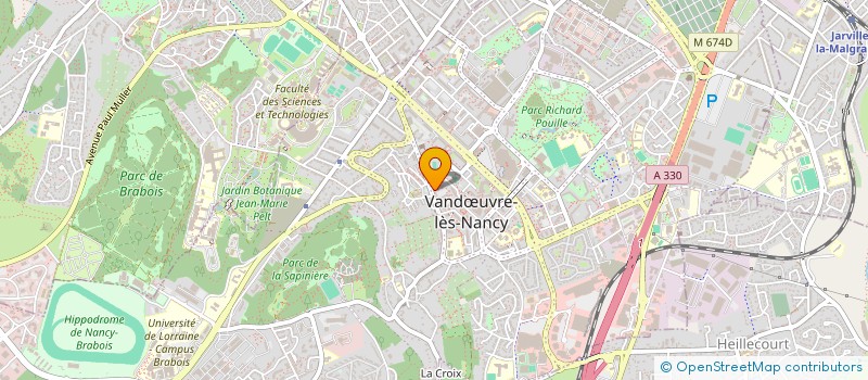 localisation de l'entreprise MONSIEUR LAIDI TOURGA  VANDUVRE-LES-NANCY