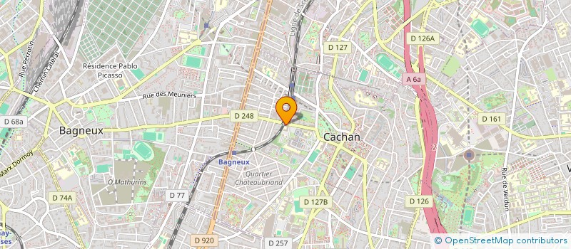 localisation de l'entreprise MONSIEUR LAIFA HAMADACHE  CACHAN