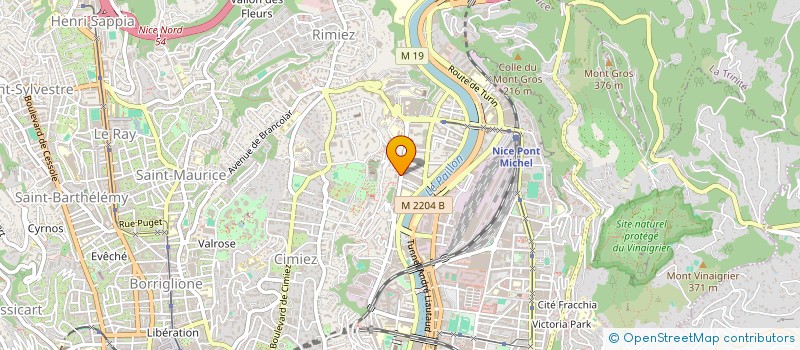 localisation de l'entreprise MONSIEUR LAIFA RAHMI à NICE