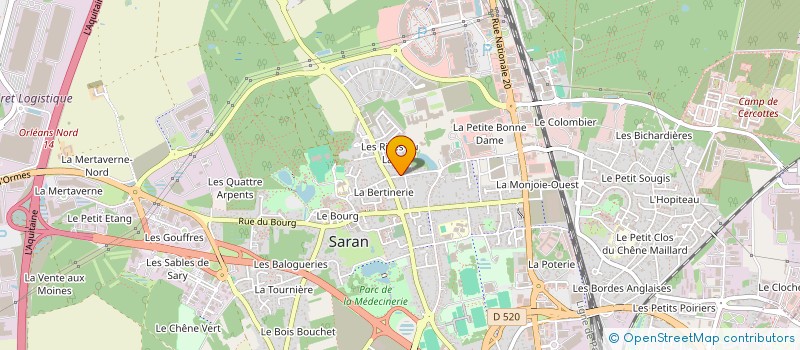 localisation de l'entreprise MONSIEUR LAIFA ZOUGGAGH à SARAN