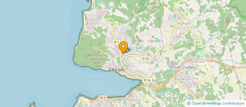 localisation de l'entreprise MONSIEUR LAITHI ATTOUMANI à CHICONI