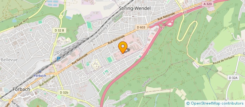 localisation de l'entreprise MONSIEUR LAJOS BALOG  STIRING-WENDEL