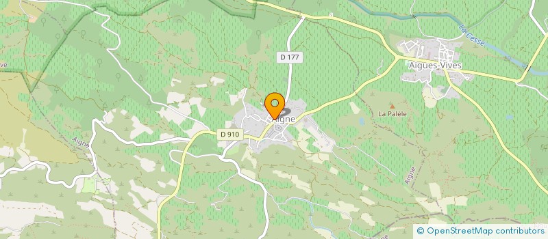 localisation de l'entreprise MONSIEUR LAJOS MOLNAR  AIGNE