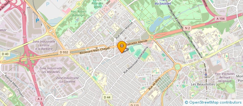 localisation de l'entreprise MONSIEUR LAKAMI DOUKARA à AULNAY-SOUS-BOIS