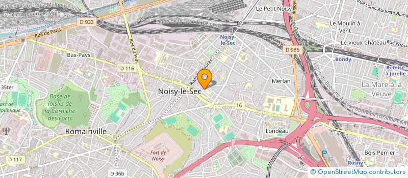 localisation de l'entreprise MONSIEUR LAKAMI SYLLA à NOISY-LE-SEC