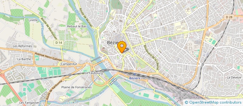 localisation de l'entreprise MONSIEUR LAKDAR DAOUDJI à BEZIERS