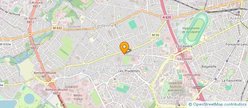 localisation de l'entreprise MONSIEUR LAKDAR FERHOUH  TOULOUSE