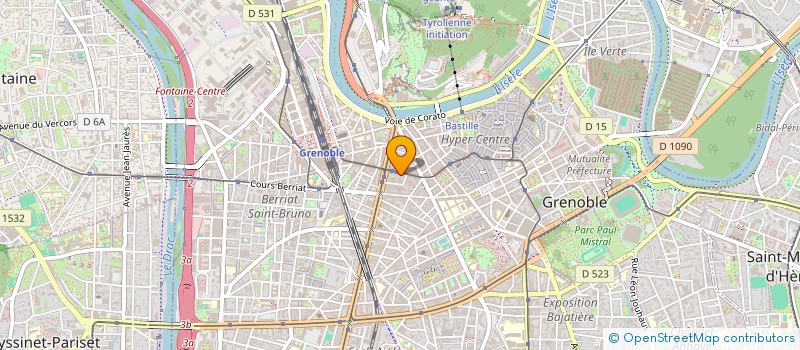 localisation de l'entreprise MONSIEUR LAKDAR GRABSIA à GRENOBLE