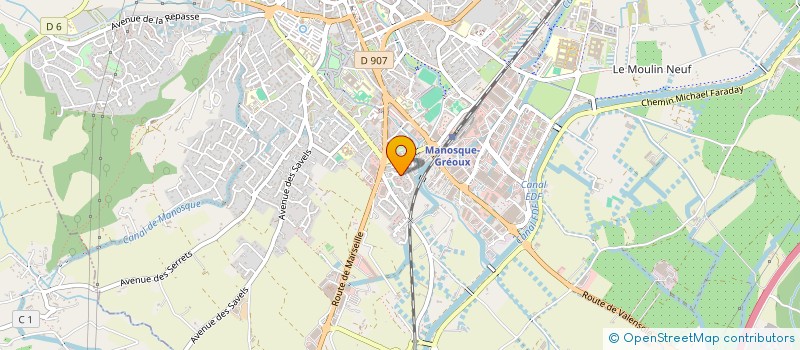 localisation de l'entreprise MONSIEUR LAKDAR MALDJI à MANOSQUE