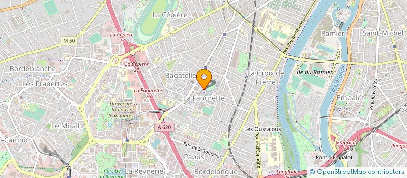 localisation de l'entreprise MONSIEUR LAKHAL BELAHOUEL à TOULOUSE