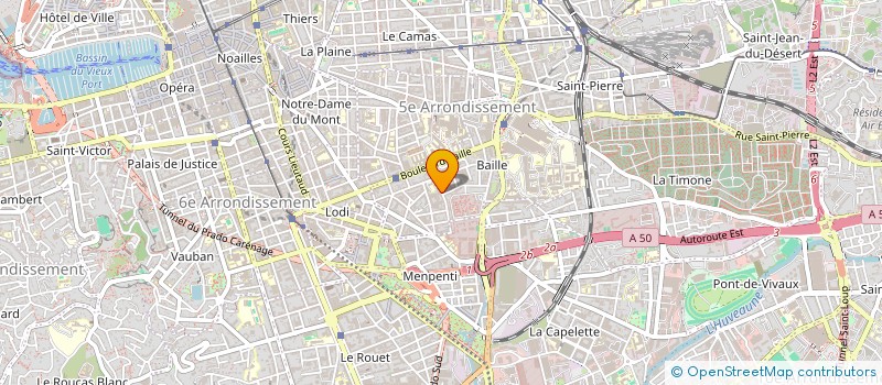 localisation de l'entreprise MONSIEUR LAKHDAR AIT-AMMAR à MARSEILLE