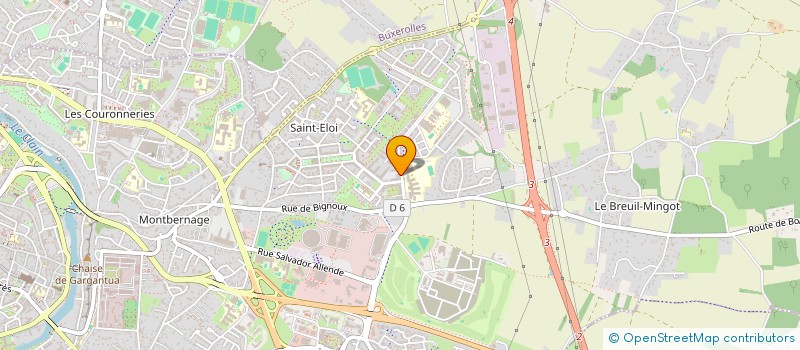 localisation de l'entreprise MONSIEUR LAKHDAR BENNOUR  POITIERS