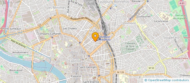localisation de l'entreprise MONSIEUR LAKHDAR BOUALEM  TOULOUSE