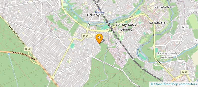 localisation de l'entreprise MONSIEUR LAKHDAR BOUGHIDA  BRUNOY