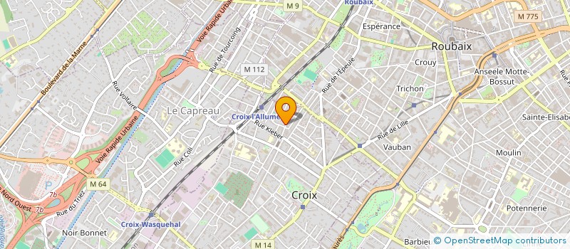 localisation de l'entreprise MONSIEUR LAKHDAR CHERIF à CROIX