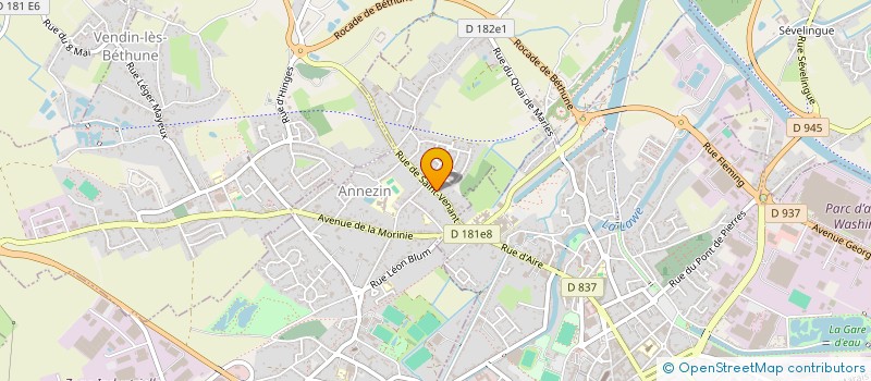 localisation de l'entreprise MONSIEUR LAKHDAR DJEBBAR à ANNEZIN