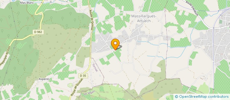localisation de l'entreprise MONSIEUR LAKHDAR FRIGOULIER à MASSILLARGUES-ATTUECH