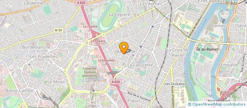 localisation de l'entreprise MONSIEUR LAKHDAR GHEZZALI à TOULOUSE