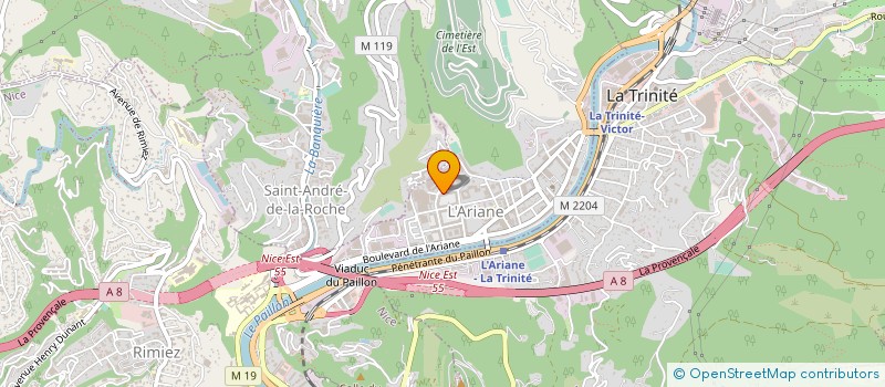 localisation de l'entreprise MONSIEUR LAKHDAR GUERRAG à NICE