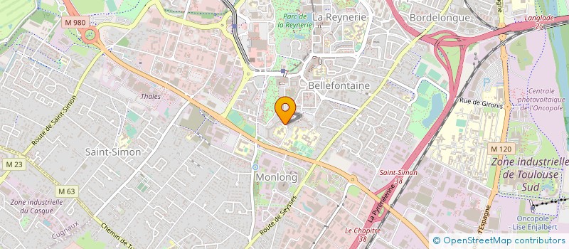 localisation de l'entreprise MONSIEUR LAKHDAR HACHIM à TOULOUSE