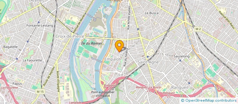 localisation de l'entreprise MONSIEUR LAKHDAR HAMDI BEY à TOULOUSE
